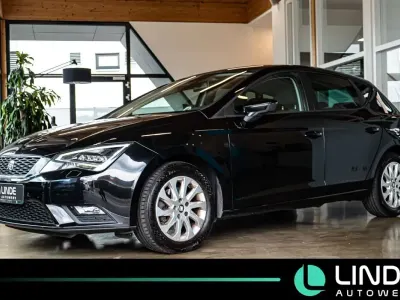 Gebraucht Seat Leon Style 125 PS (91 kW) 2015 Mitternachtsschwarz Kleinwagen