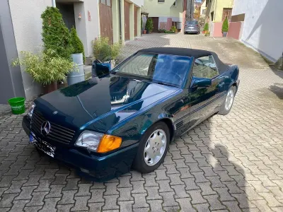 Gebraucht Mercedes SL500 320 PS (235 kW) 1994 Grün Cabrio