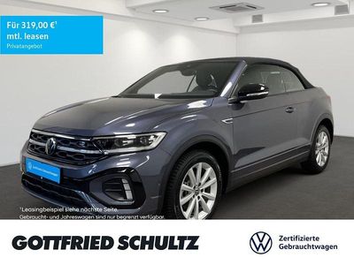 Second-hand VW T-Roc Cabriolet R-line 150 CP (110 kW) 2025 Gri Cabrio