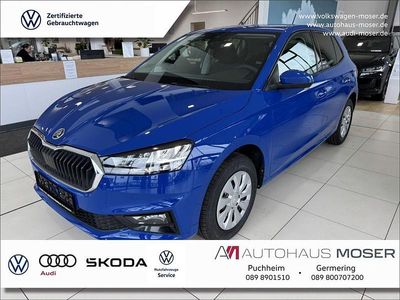 Neu Skoda Fabia Essence 80 PS (58 kW) 2026 Energyblau Kleinwagen