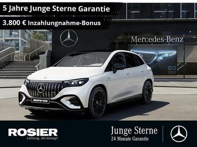 Gebraucht Mercedes EQE AMG 43 Premium 350 kW (476 PS) 2025 Weiss / opalithweiß SUV