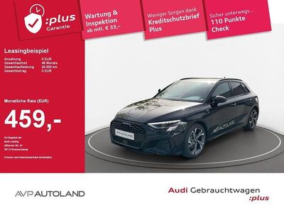 Gebraucht Audi A3 S-Line 150 PS (110 kW) 2024 Schwarz Limousine