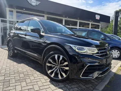 Gebraucht VW Tiguan Allspace R-line 200 PS (147 kW) 2021 Schwarz SUV