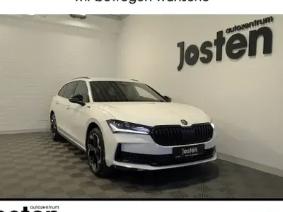 Neu Skoda Superb SportLine 204 PS (150 kW) 2026 Weiß Kombi