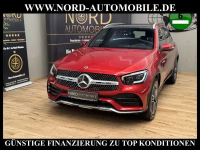 Gebraucht Mercedes GLC400d AMG 330 PS (242 kW) 2021 Hyazinthrot metallic (metallic) SUV