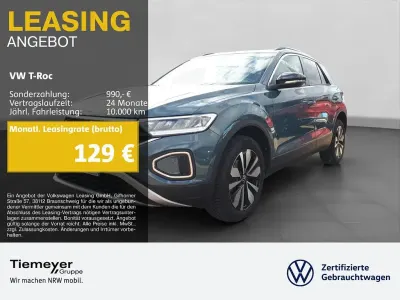 Gebraucht VW T-Roc Goal 116 PS (85 kW) 2025 Blau SUV