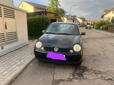 Gebraucht VW Lupo 60 PS (44 kW) 2002 Schwarz Kleinwagen