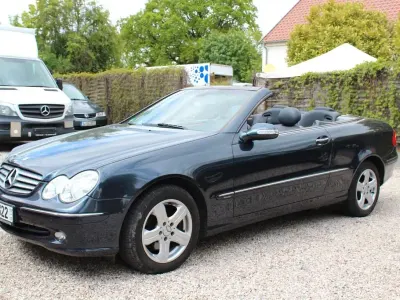 Używany Mercedes CLK200 163 KM (119 kW) 2004 Czarny Kabriolet