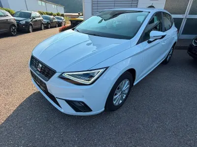 Gebraucht Seat Ibiza Style 110 PS (80 kW) 2023 Weiß Kleinwagen