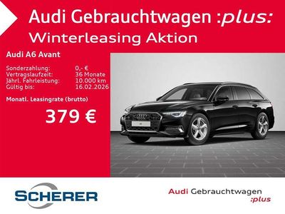 Mythosschwarz metallic Gebraucht 2025 Audi A6 Advanced Plus Kombi | 48.490 € (Guter Preis)