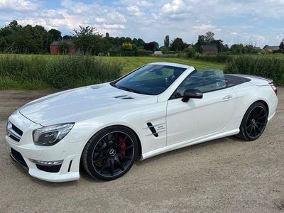 Gebraucht Mercedes SL63 AMG AMG 585 PS (430 kW) 2015 Weiß Cabrio
