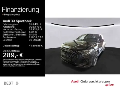 Gebraucht Audi Q3 Edition .1 245 PS (180 kW) 2022 Mythosschwarz metallic SUV