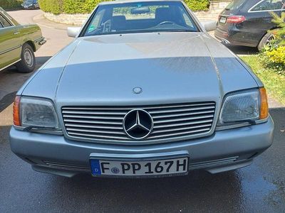 Usata Mercedes SL500 326 CV (239 kW) 1992 Argento Cabrio