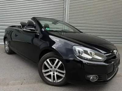 Gebraucht VW Golf Cabriolet Exclusive 160 PS (117 kW) 2012 Schwarz Cabrio