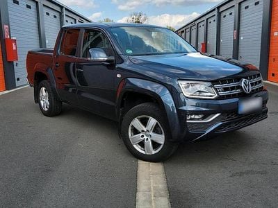 Second-hand VW Amarok 224 CP (164 kW) 2017 Albastru Pickup