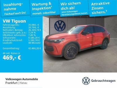Gebraucht VW Tiguan Goal 150 PS (110 kW) 2025 Rot SUV