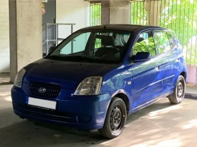 Brugt Kia Picanto LX 65 HK (47 kW) 2006 Blå Hatchback