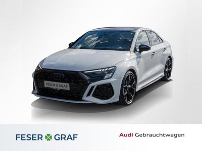Gebraucht Audi RS3 Ambiente 400 PS (294 kW) 2023 Gletscherweiß metallic Limousine