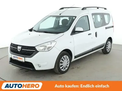 Gebraucht Dacia Dokker Lauréate 116 PS (85 kW) 2017 Weiß Van / Kleinbus