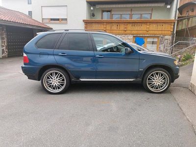 Second-hand BMW X5 286 CP (210 kW) 2001 Albastru SUV