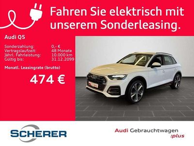 Gebraucht Audi Q5 Basis 299 PS (219 kW) 2022 Ibisweiß SUV