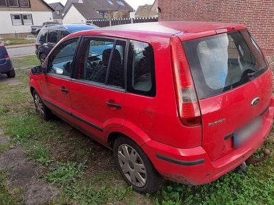 Gebraucht Ford Fusion 101 PS (74 kW) 2002 Rot Kleinwagen