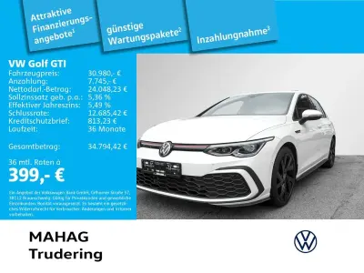 Gebraucht VW Golf VIII GTI 245 PS (180 kW) 2023 Weiß Limousine