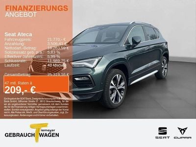 Gebraucht Seat Ateca Beats 150 PS (110 kW) 2021 Grün SUV