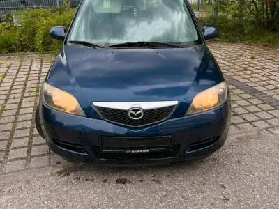 Gebraucht Mazda 2 2004 Blau Kleinwagen