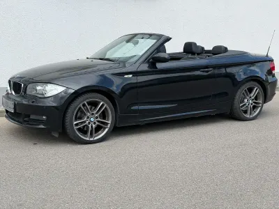 Gebraucht BMW 120 Cabriolet Efficient Dynamics 177 PS (130 kW) 2008 Schwarz Cabrio