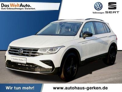 Gebraucht VW Tiguan Sport 150 PS (110 kW) 2022 Oryxweiß perleffekt SUV