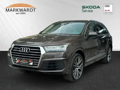 Gebraucht Audi Q7 Ambiente 286 PS (210 kW) 2018 Argusbraun met. (metallic) SUV
