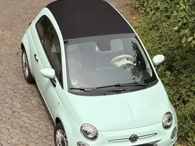 Gebraucht Fiat 500C Lounge 69 PS (50 kW) 2018 Blau Cabrio