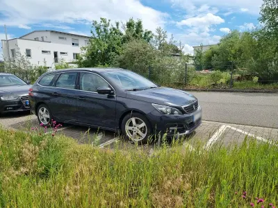 Gebraucht Peugeot 308 GT-line 143 PS (105 kW) 2017 Schwarz Kombi