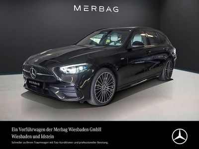 Gebraucht Mercedes C300e AMG 313 PS (230 kW) 2025 Obsidianschwarz Kombi