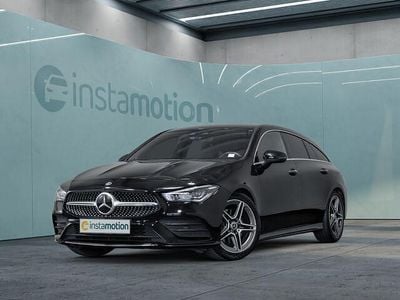 Schwarz Gebraucht 2020 Mercedes CLA250 Shooting Brake AMG line Kombi | 32.700 € (Teuer)