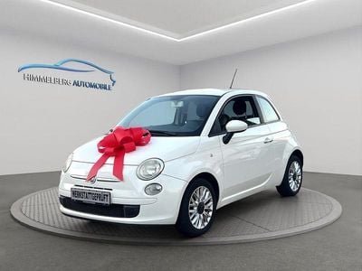 Gebraucht Fiat 500 Lounge 69 PS (50 kW) 2010 Weiß Kleinwagen