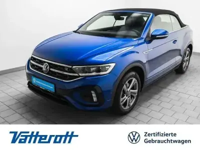 Gebraucht VW T-Roc Cabriolet R-line 150 PS (110 kW) 2025 Ravennablau metallic Cabrio