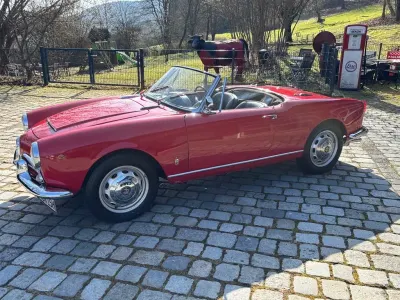 Gebraucht Alfa Romeo Giulia Spider 92 PS (67 kW) 1964 Rot Cabrio