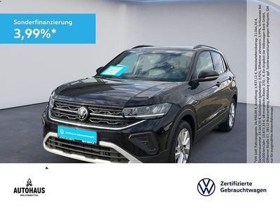 Gebraucht VW T-Cross Goal 116 PS (85 kW) 2025 Schwarz SUV
