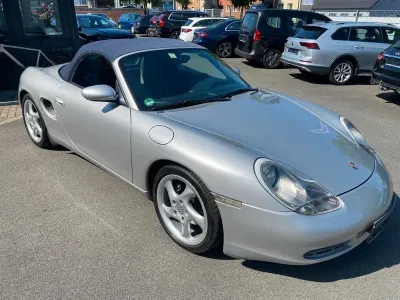 Occasion Porsche Boxster 220 PK (161 kW) 2002 Zilver Cabriolet