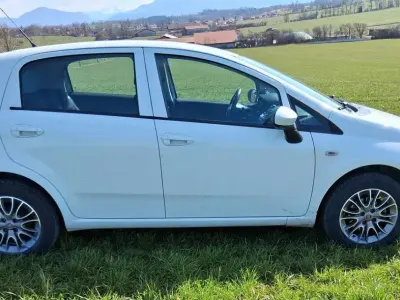 Gebraucht Fiat Punto Evo 69 PS (50 kW) 2011 Weiß Kleinwagen