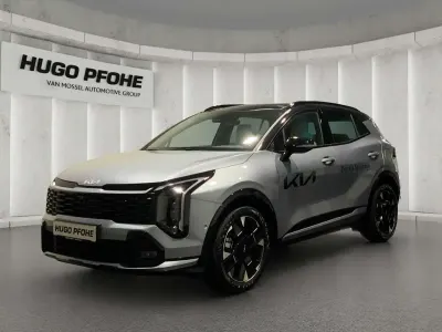 Gebraucht Kia Sportage GT-Line 179 PS (131 kW) 2025 Lunarsilber metallic mit kontr SUV