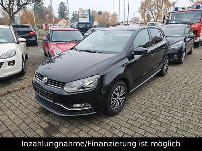 Gebraucht VW Polo Allstar 75 PS (55 kW) 2016 Schwarz Kleinwagen