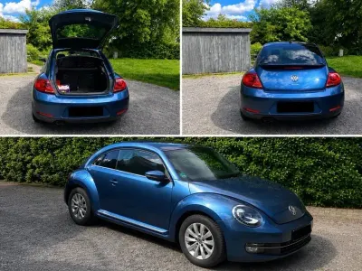 Gebraucht VW Beetle Design 150 PS (110 kW) 2015 Blau Kleinwagen