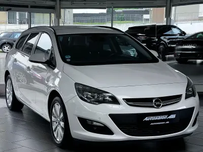 Gebraucht Opel Astra Style 120 PS (88 kW) 2015 Weiß Kombi