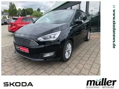 Gebraucht Ford C-MAX Titanium 150 PS (110 kW) 2019 Iridiumschwarzmetallic Van / Kleinbus