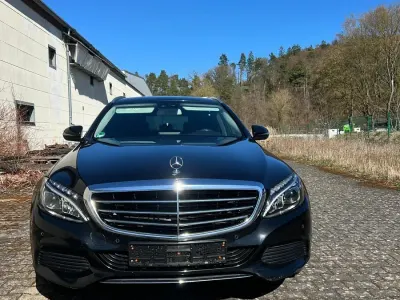 Brugt Mercedes C180 Exclusive 156 HK (114 kW) 2017 Sort Stationcar