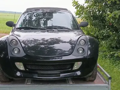 Gebraucht Smart Roadster 82 PS (60 kW) 2005 Schwarz Cabrio