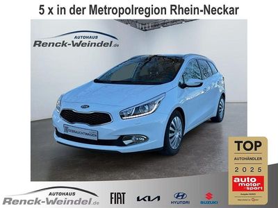 Gebraucht Kia Ceed Sportswagon Spirit 128 PS (94 kW) 2013 Weiss Kombi